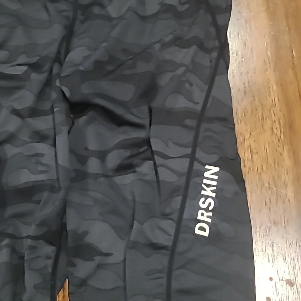 Men’s Compression Dr Skin Cool Sports Tights Pants Size Small